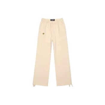 SMFK Wild World Wild World Series Knitted Sweatpants Women's Cream