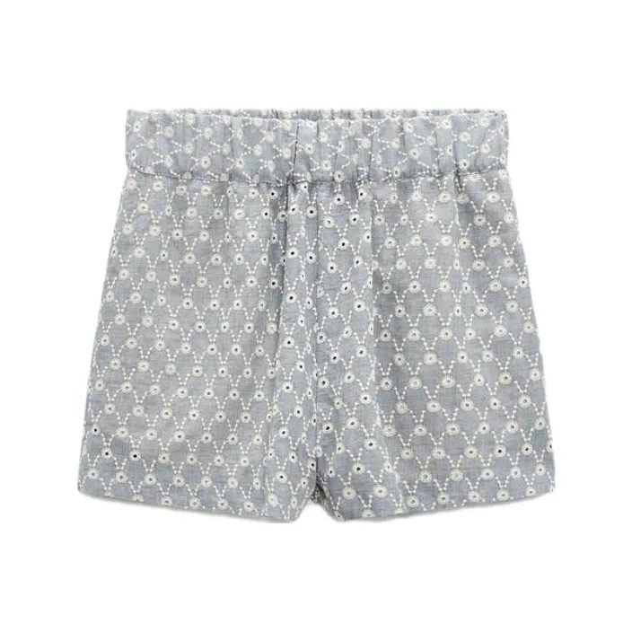 ZARA Casual Shorts Women's Blue-0