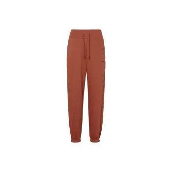Nike Knitted Sports Pants Women's Torn Orange