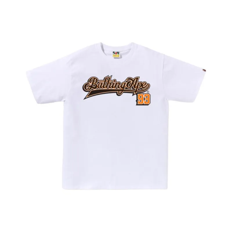 Bape Baseball Logo Tee-3