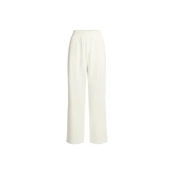 SKIMS SS25 COTTON JERSEY WIDE LEG PANT Casual Pants Women's MARBLE/Marble