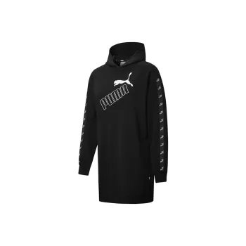 PUMA AMPLIFIED Long Sleeved Dresses Women's Black