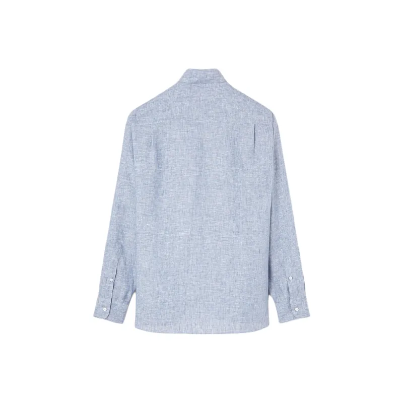 Loro Piana Polo Shirt Men's Light Indigo-1