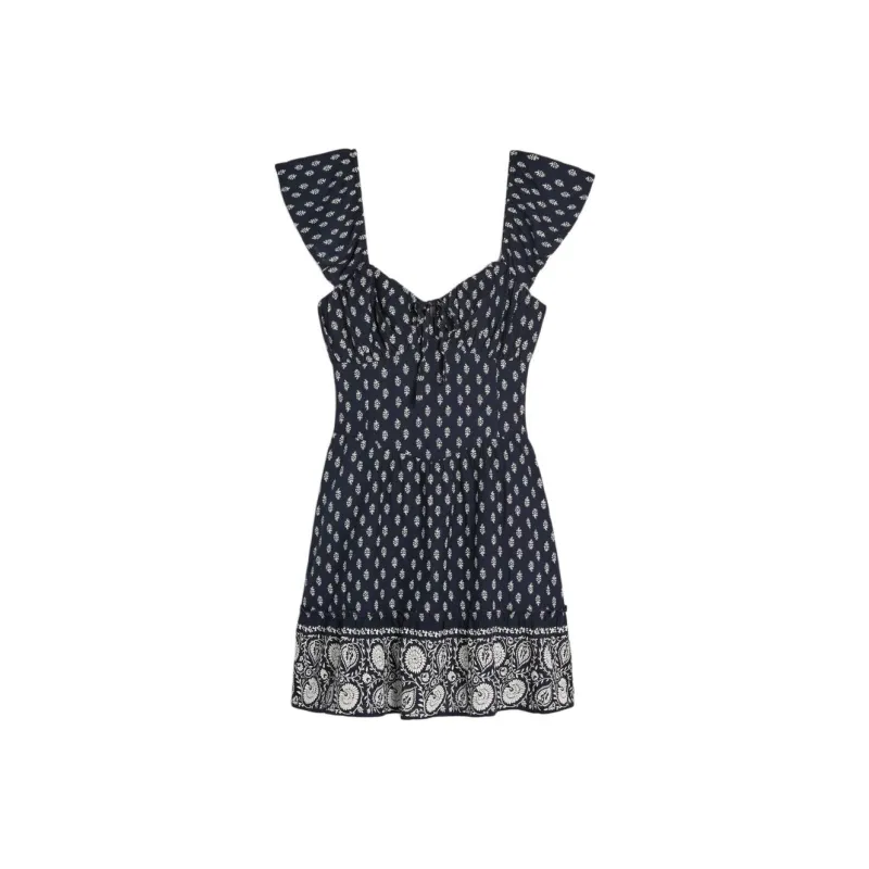 Hollister Short-Sleeved Dresses Women's Marine Blue-0