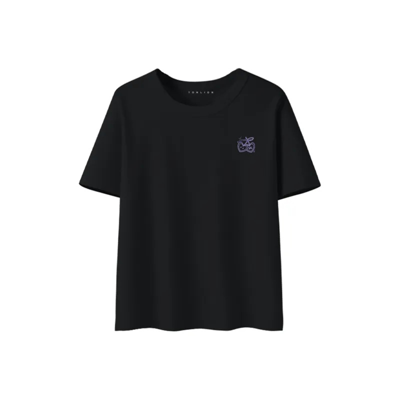 Tonlion Set in Sleeve T Shirt Women's-12