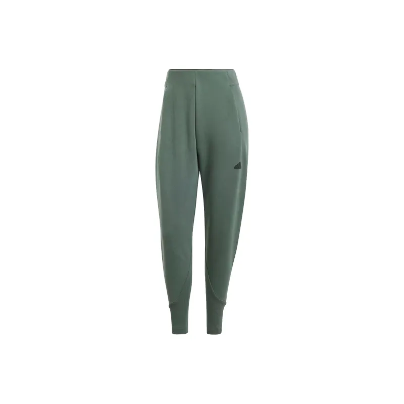 Adidas Z.N.E. Z.N.E. Winterized Tracksuit Bottoms Knitted Sports Pants Women's Green-0