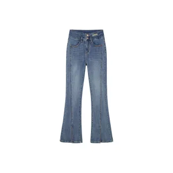 MEETLADY Flared Pants Jeans Women's