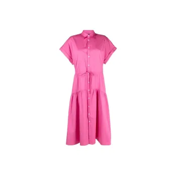 Polo Ralph Lauren Canna Tiered Cotton Shirtdress