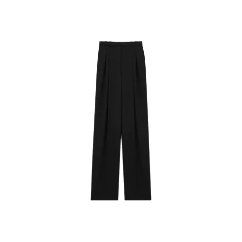 SAINT LAURENT High Waist Wide Leg Pants