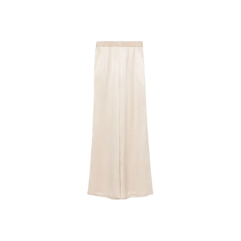 Eleventy Plain Silk Trousers-0