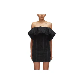 Self portrait Sleeveless Dress Women's Black