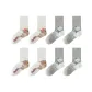 E-Women's 4 Pack (White Bear 2+Gray Kitten 2)