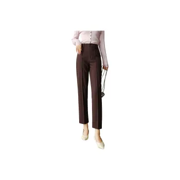 Late White Casual Pants Women's