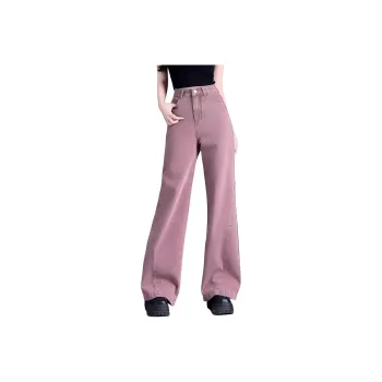 You Cow Me Pants SS24 Jeans Women's Dark Plum Sauce