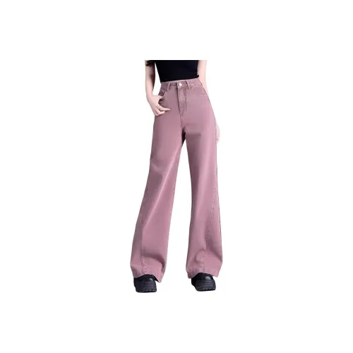 You Cow Me Pants SS24 Jeans Women's Dark Plum Sauce