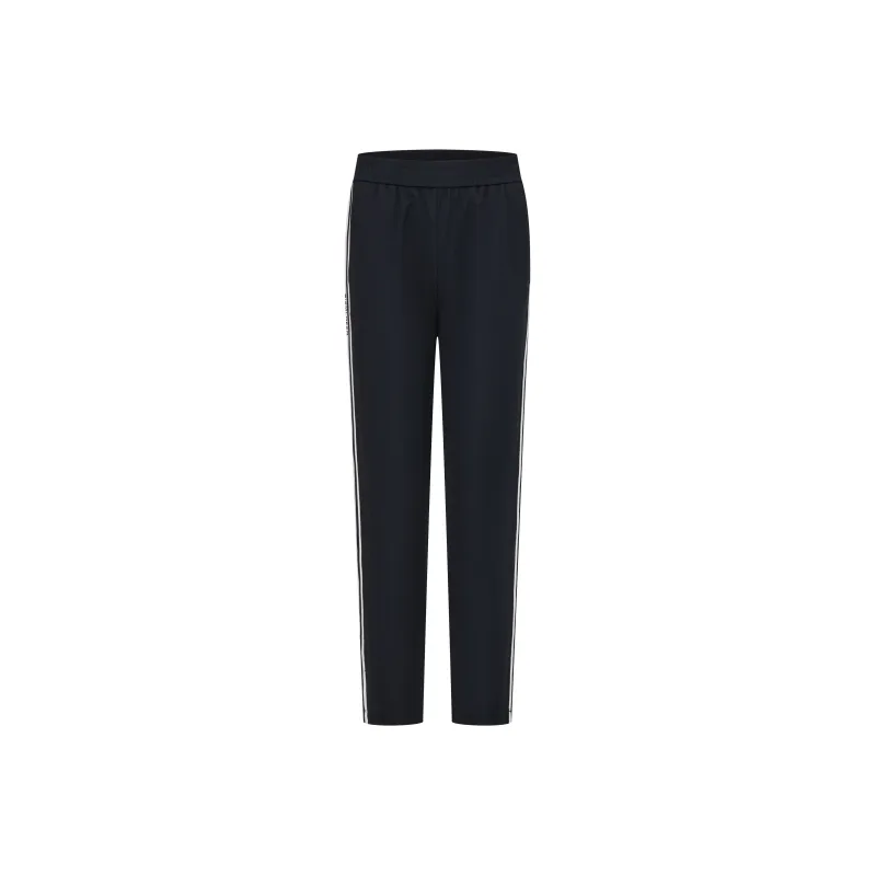 Biyin Leufen Casual Pants Women's Navy Blue-0