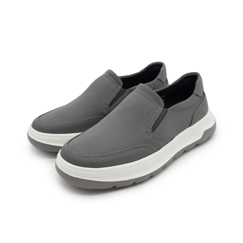 Satchi Anti Slip Wear Resistant Low Top Casual Shoes, Slip on Shoes, Slip on Men's Gray-5
