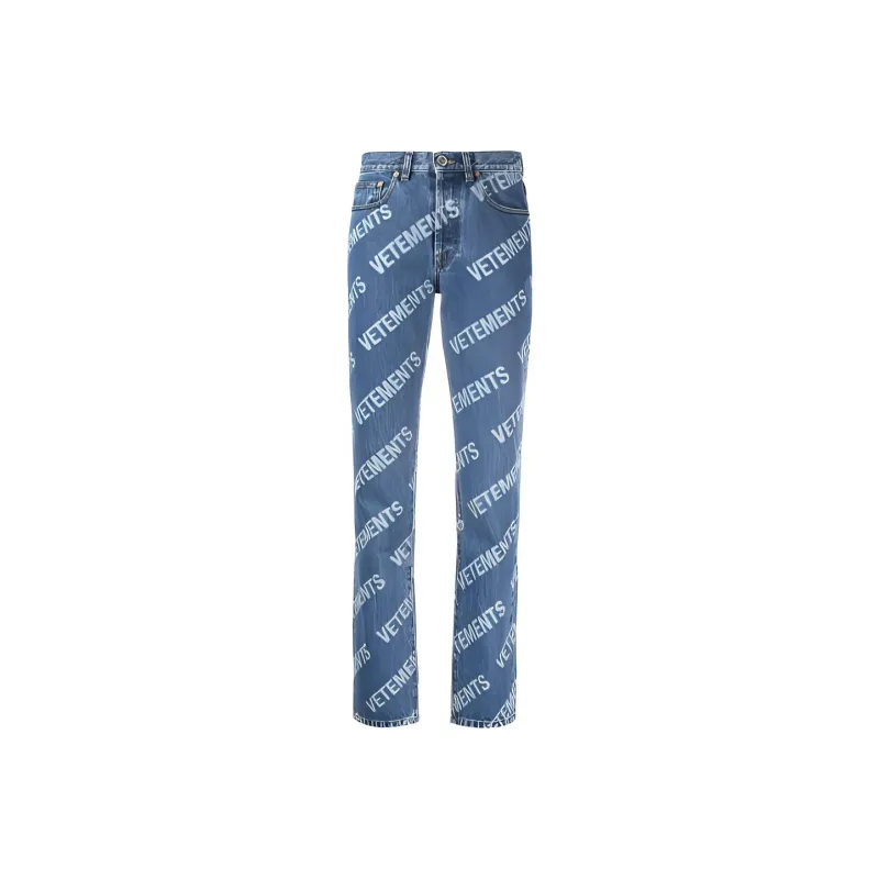 Vetements Jeans Women's Blue-0