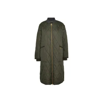 BARBOUR Puffer Jacket Women's Dark Olive