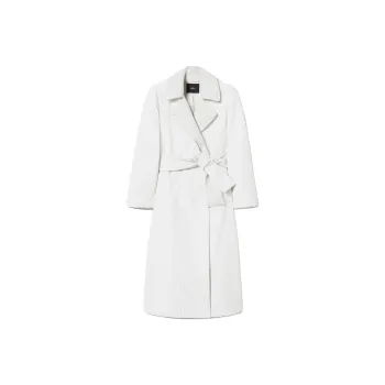 Twinset Embossed Double breasted Coat