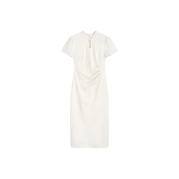 Garbege Short Sleeved Dresses Women's-0