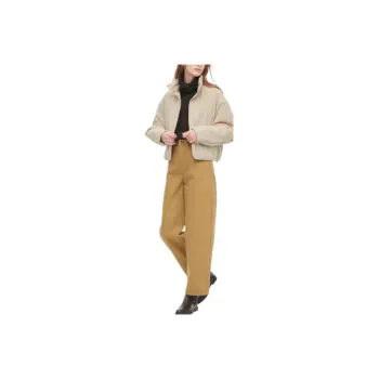 UNIQLO Straight Jeans Women's Yellow