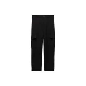 ZARA Cargo Pants Women's Black