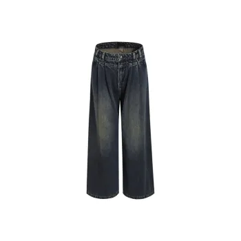 LIUREGALI Jeans Women's Navy Blue