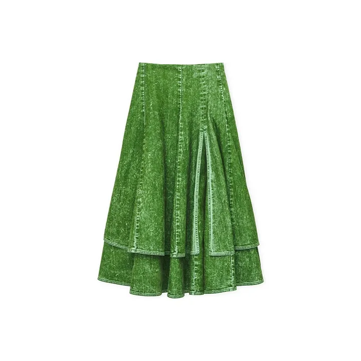 LOEWE FW23 Denim Long Skirts Women's-4