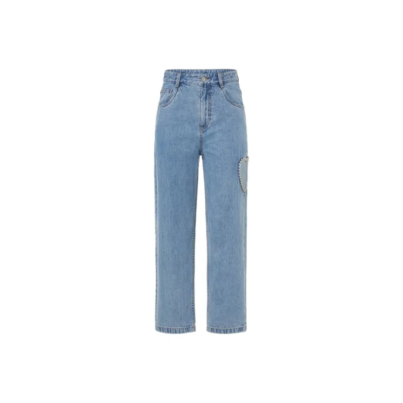 MO&CO Jeans Women's Denim Blue-0