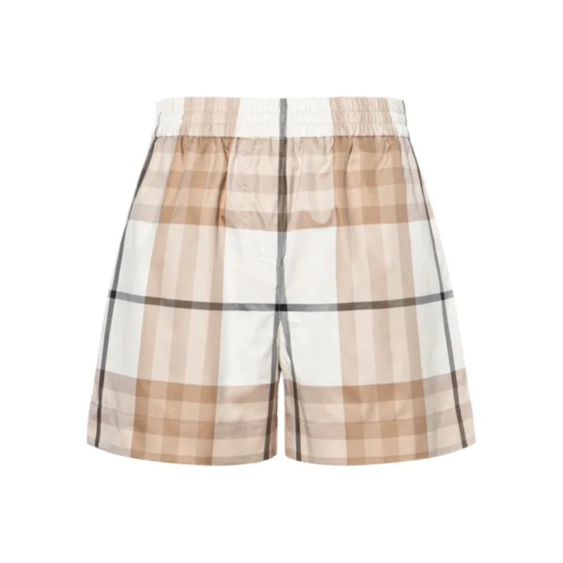 Burberry Casual Shorts Women's Frost White-0