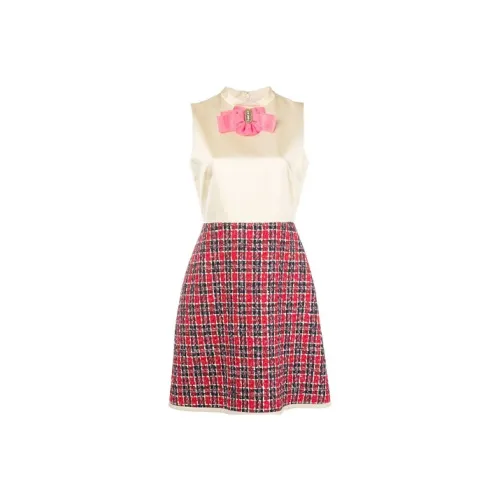 GUCCI FW21 Sleeveless Dress Women's Beige