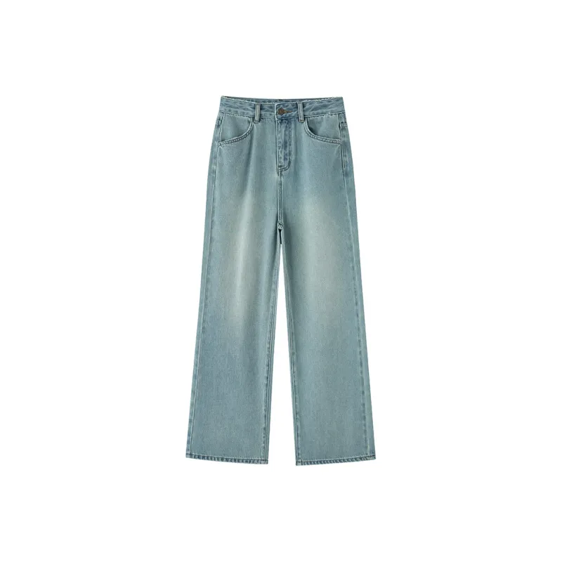Luqingyi Jeans Women's Light Blue-0
