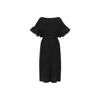 Moncler Short-Sleeved Dresses Women's Black