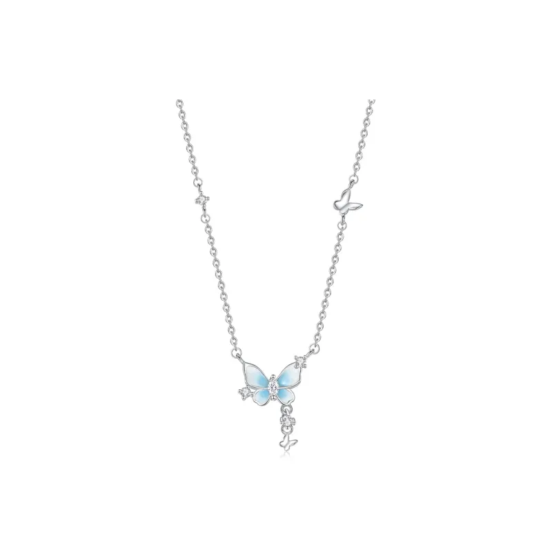 Treasure Flaws S999 Fine Silver Necklaces Women's-0