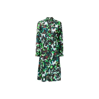 KENZO Long-Sleeved Dresses Women's Green