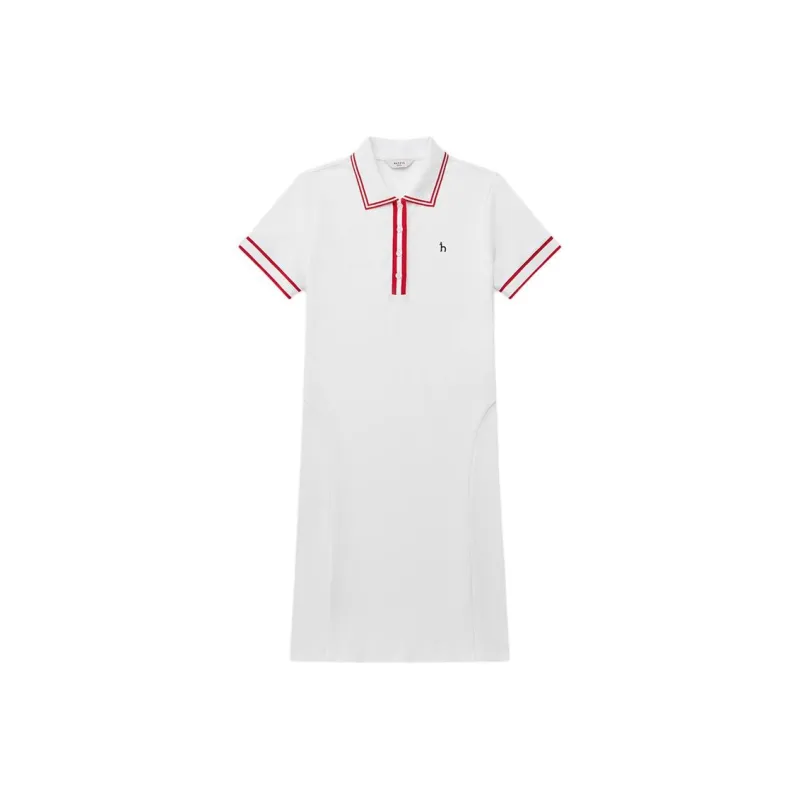 HAZZYS Short Sleeved Dresses Women's White-0