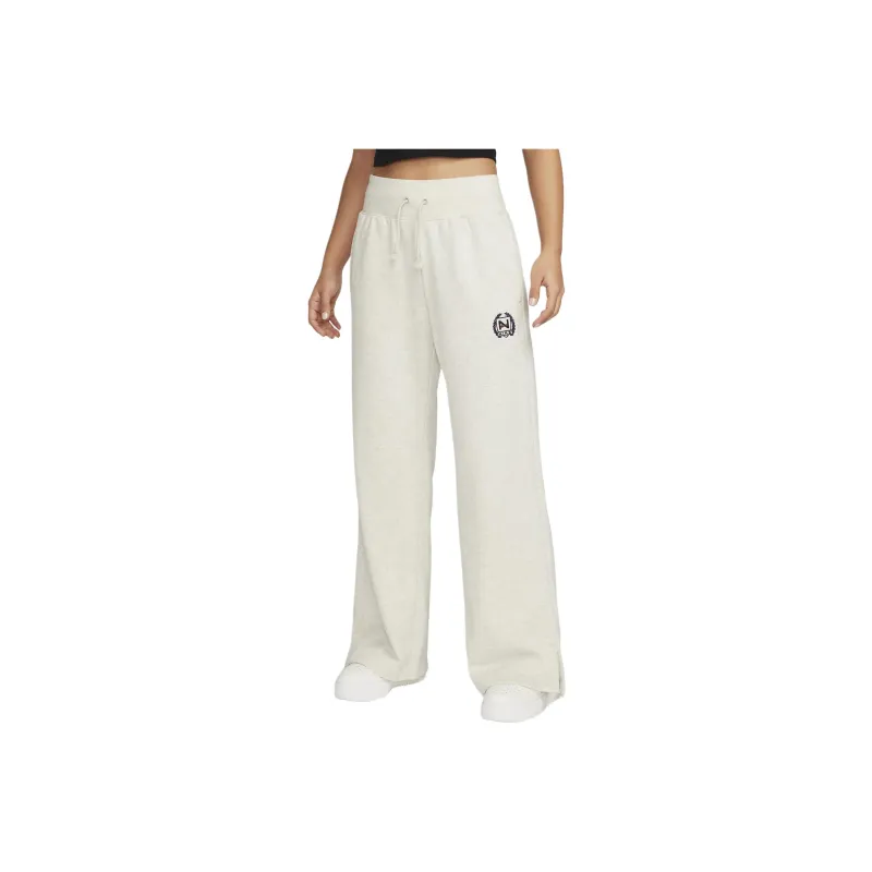 Nike Sportswear Knitted Sports Pants Women's Light Gray-0