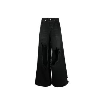 Vetements Jeans Women's Black
