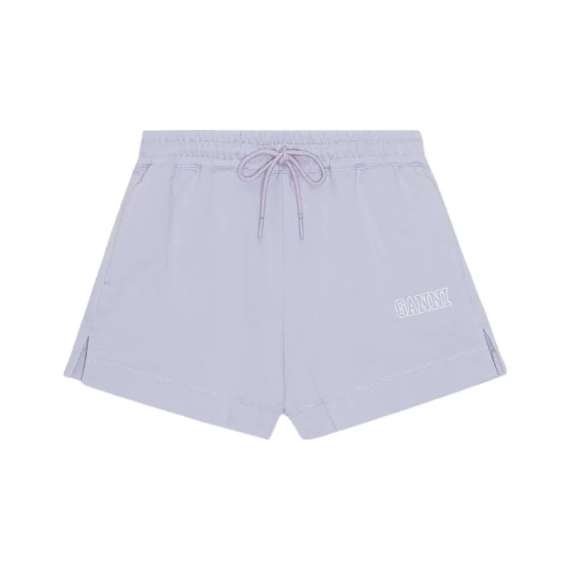 GANNI Casual Shorts Women's Purple-0