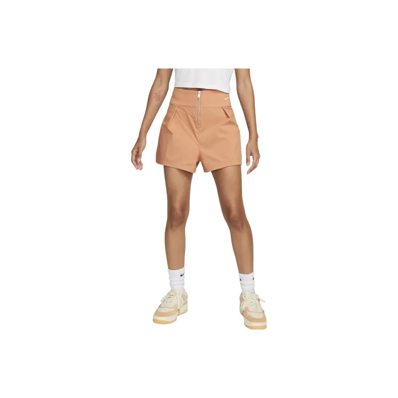 Nike Casual Shorts Women's Orange-0