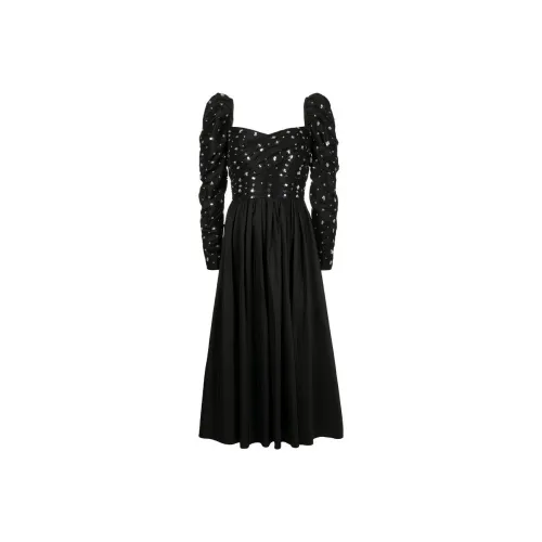 Self portrait Cluster Sequin Taffeta Mini Dress