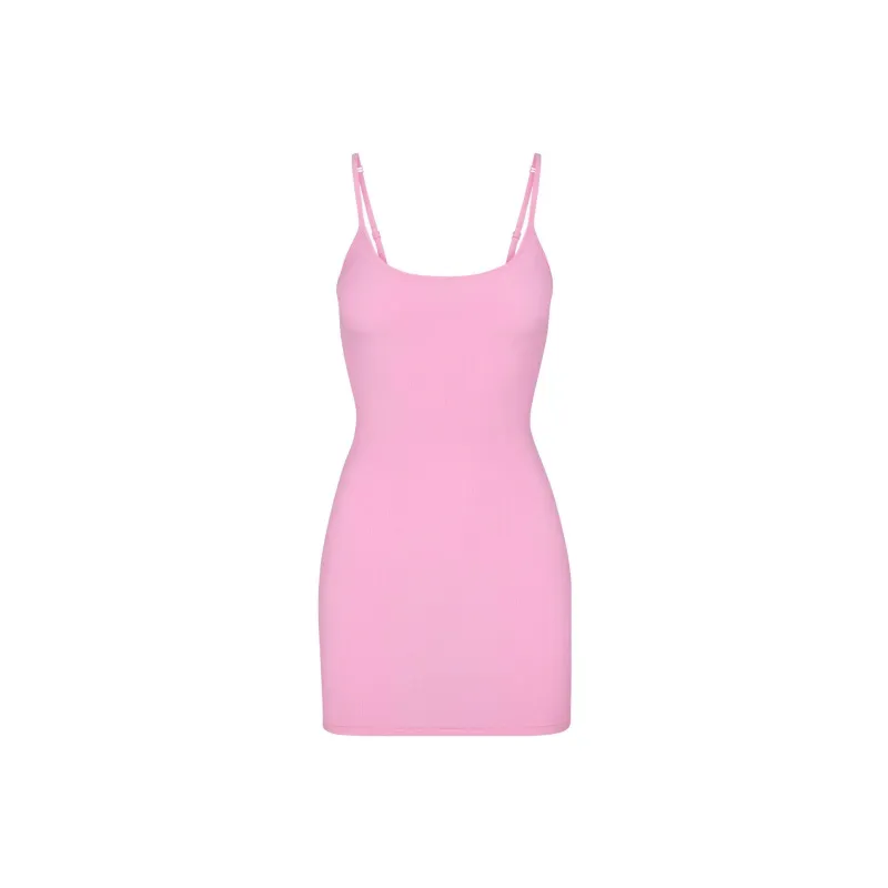 Skims Slip Dresses Women's Cotton Candy/COTTON CANDY-0