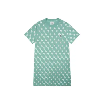 MLB Short Sleeved Dresses Women's Light Mint