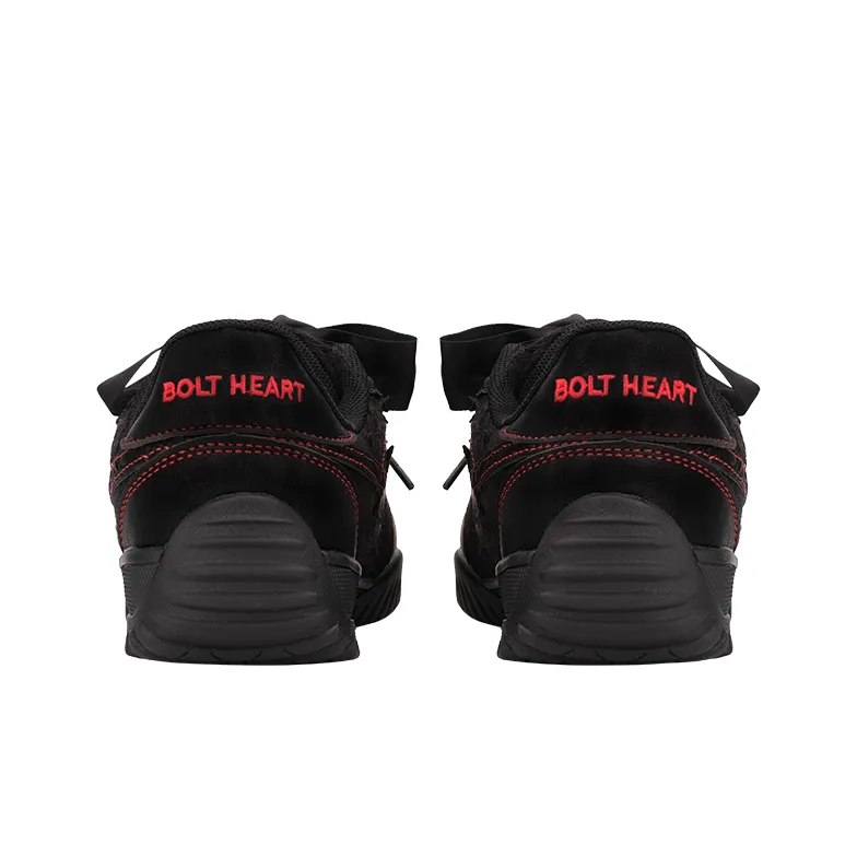 AND U Slip Resistant, Abrasion Resistant, Lightweight Low Top Heartbeat Frequency Skateboard Shoes Unisex-40