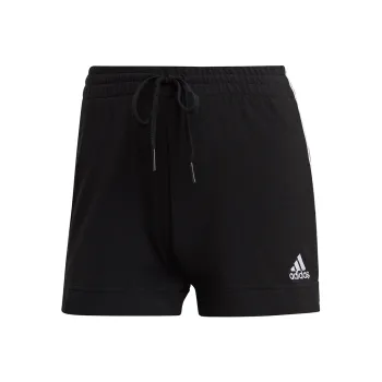 Adidas ESSENTIALS SLIM 3 STRIPES SHORTS Shorts Women's Black