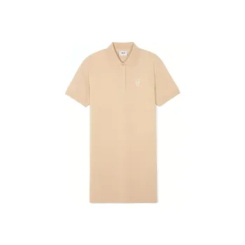 MLB Short Sleeved Dresses Women's Light Beige