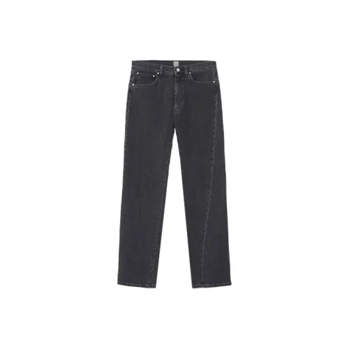 TOTEME Straight Leg High Waisted Jeans
