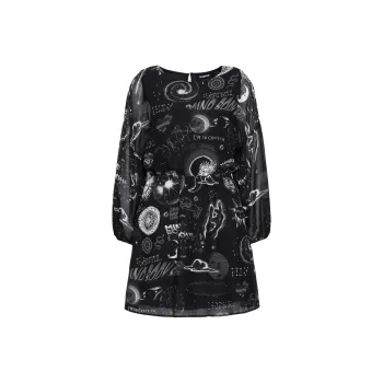 Desigual Long Sleeved Dress Women's Black