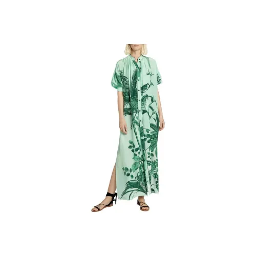 F.R.S For Restless Sleepers SS24 Short-Sleeved Dresses Women's Green